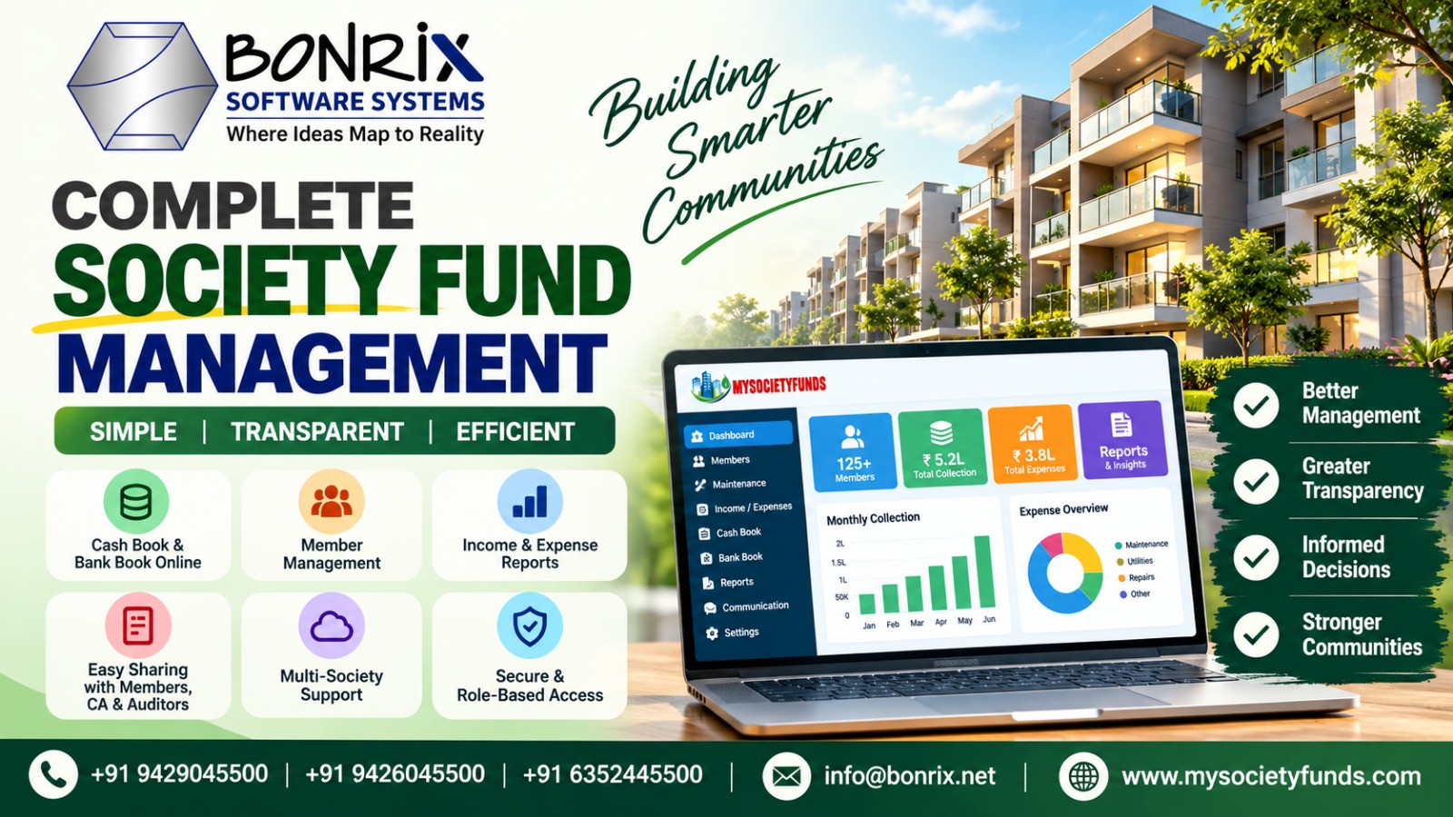 MySocietyFunds: Transparent Accounting and Society Ledgers